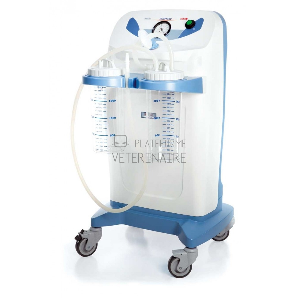 ASPIRATEUR CHIRURGICAL 2 BOCAUX 2 LITRES + PEDALE