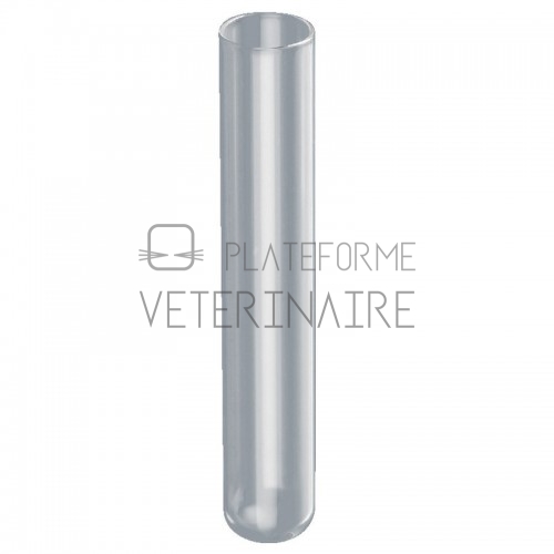 TUBE HEMOLYSE VERRE 75X12 MM EP. 8/10 (X 500)