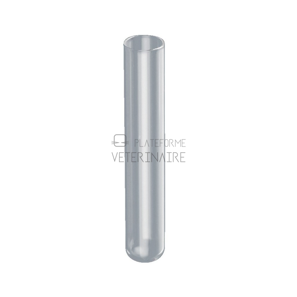 TUBE HEMOLYSE VERRE 75X12 MM EP. 8/10 (X 500)