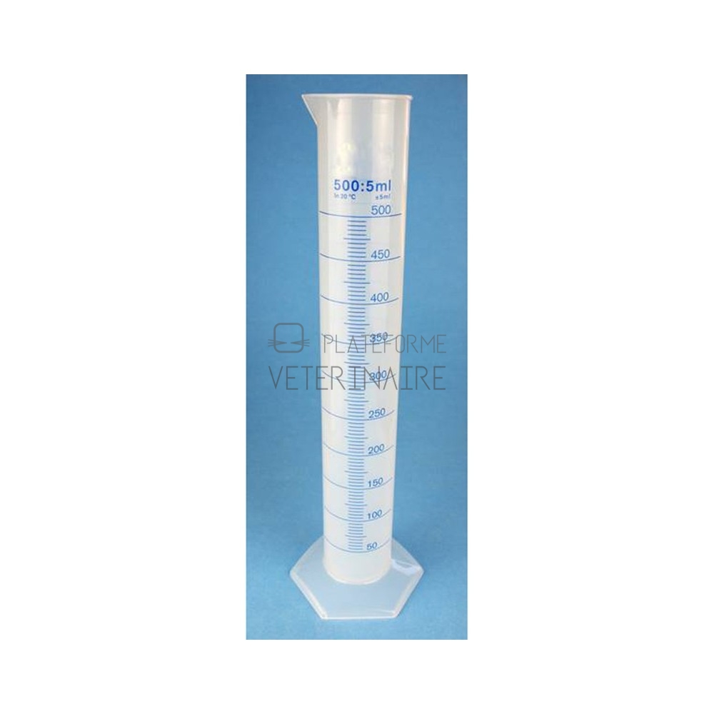 EPROUVETTE PLASTIQUE TPX/SAN 10 ML