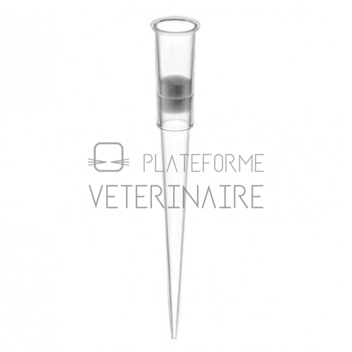 CONE  A FILTRE STERILE 1-200 µL (10  X 96)