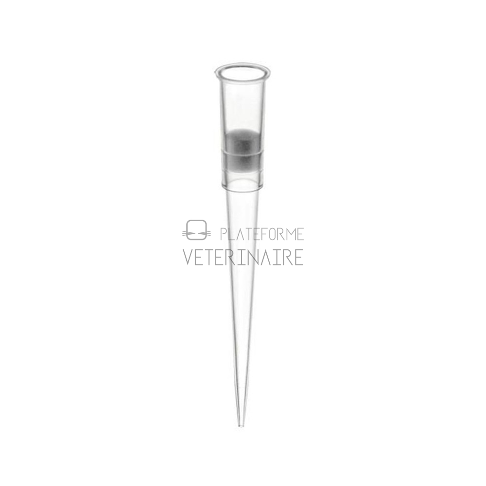 CONE  A FILTRE STERILE 1-200 µL (10  X 96)