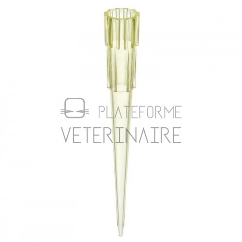 CONE TYPE EPPENDORF TIPS JAUNE  2 - 200 µL (X 1000)