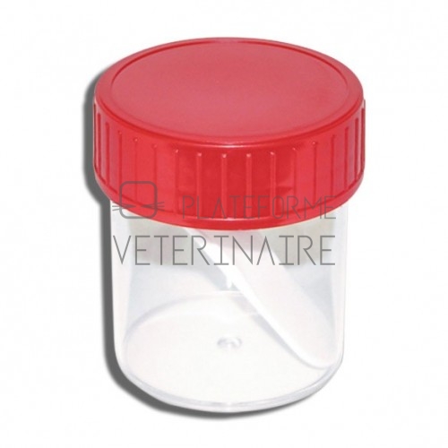 POT COPROLOGIE PS 160ML STERILE + SPATULE  (X 360)