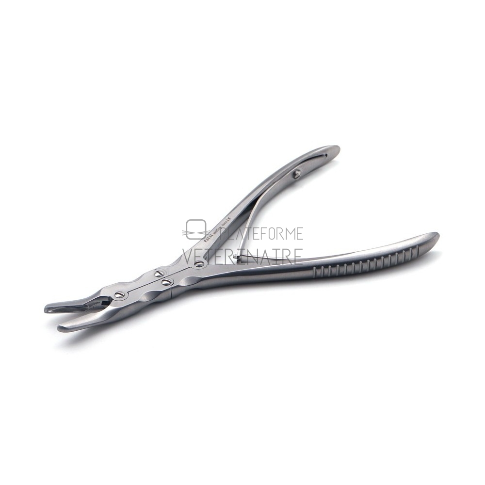 PINCE GOUGE JANSEN SIMPLE ARTICULATION 17,5 CM - MORS 4MM