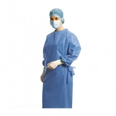 CASAQUE CHIRURGICALE NONTISSE STERILE HAUT.140CM (X 14)