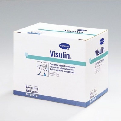 PANSEMENT ADHESIF STERILE VISULIN 14  X 10 CM (X 100)
