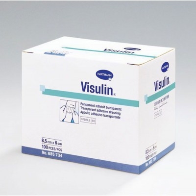 PANSEMENT ADHESIF STERILE VISULIN 26  X 15 CM (X 50)