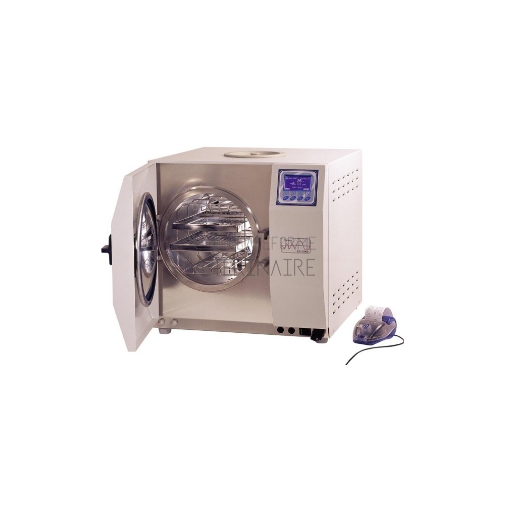 AUTOCLAVE DE PAILLASSE 32 LITRES AVEC IMPRIMANTE