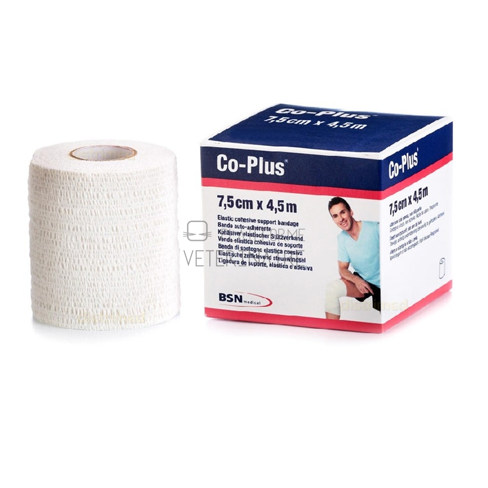 BANDE CONTENTION ELASTIQUE CO-PLUS SS LATEX 4,5M X 5CM