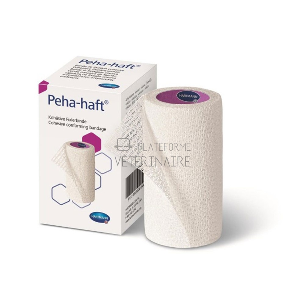 BANDE FIXATION ELAST/COHESIVE PEHA HAFT 4M X 10CM (X 140)