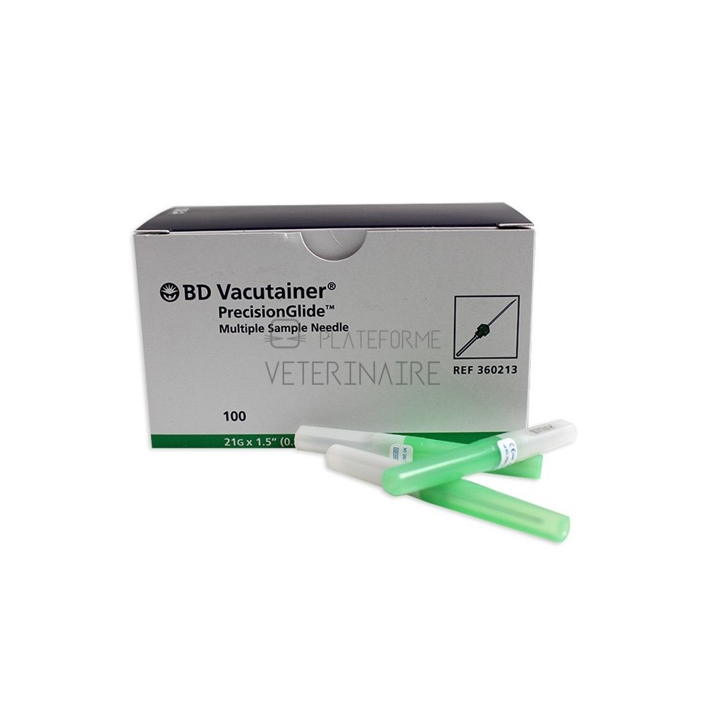 BD AIGUILLE STERILE VACUTAINER 21G - 360213 (X 100)