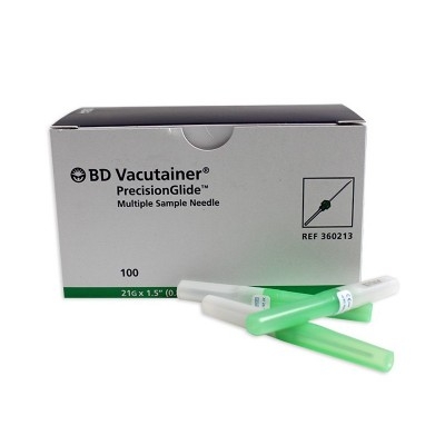 BD AIGUILLE STERILE VACUTAINER 21G - 360213 (X 100)