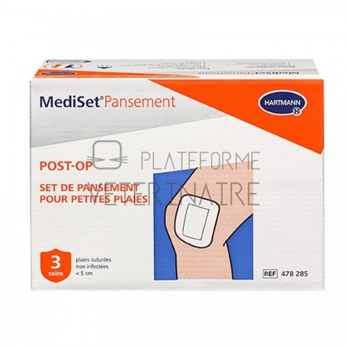 MEDISET PANSEMENTS POST OP PETITES PLAIES (12 X 3 SOINS)