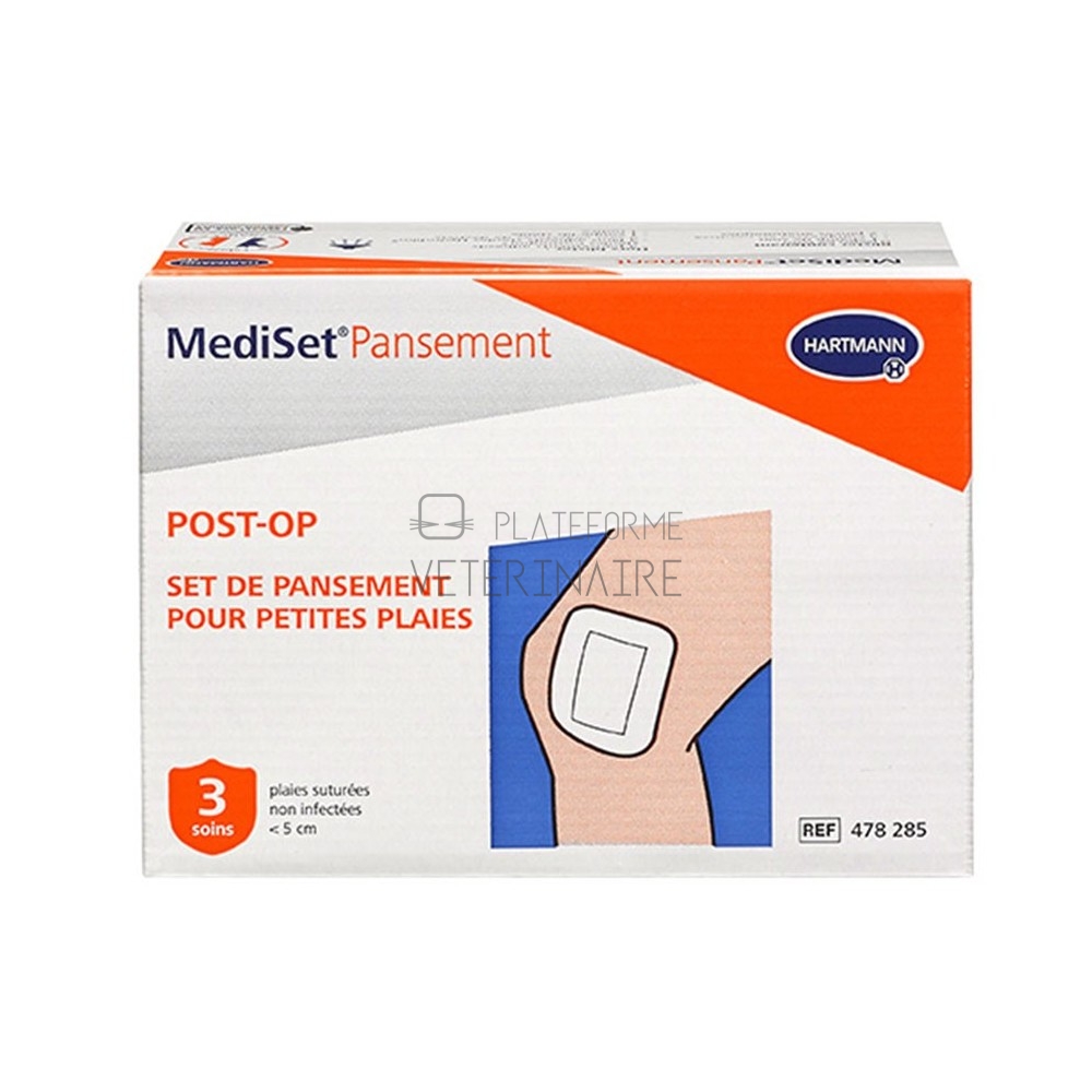 MEDISET PANSEMENTS POST OP PETITES PLAIES (12 X 3 SOINS)