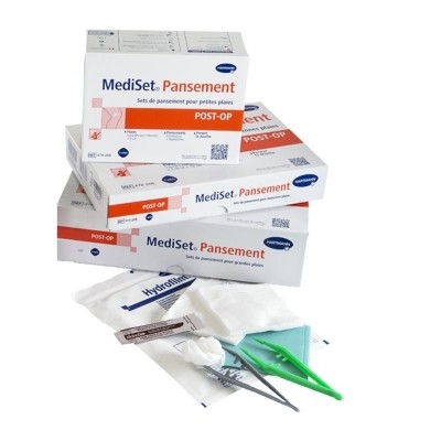 MEDISET PANSEMENTS POST OP MOYENNES PLAIES (12 X 3 SOINS)