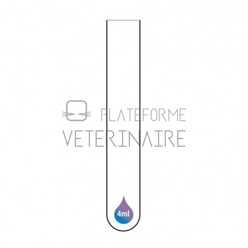 TUBE PS POLYPROPYLENE FR STERILE 4ML 12X75MM A/BOUCHON ROUGE (4 X 625)