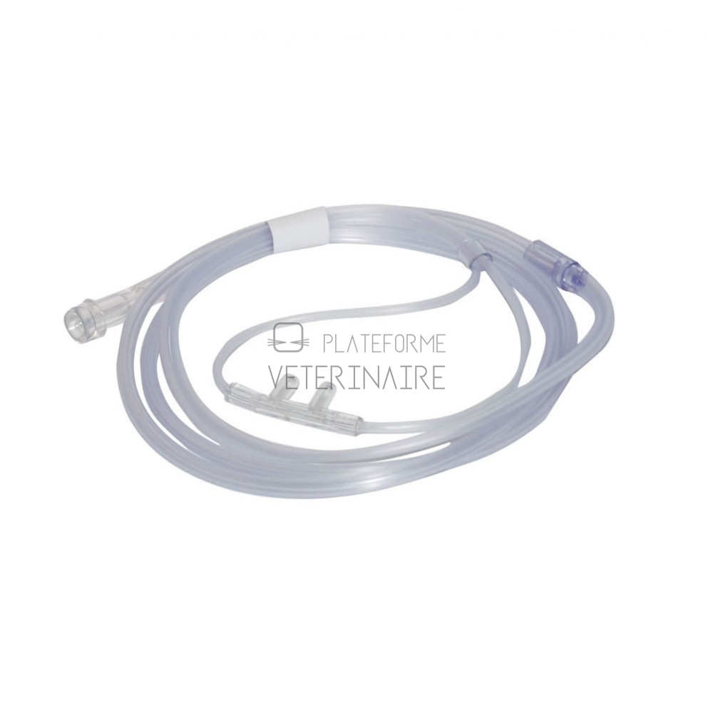 LUNETTE A OXYGENE ADULTE A/TUBE 2M (X 50)