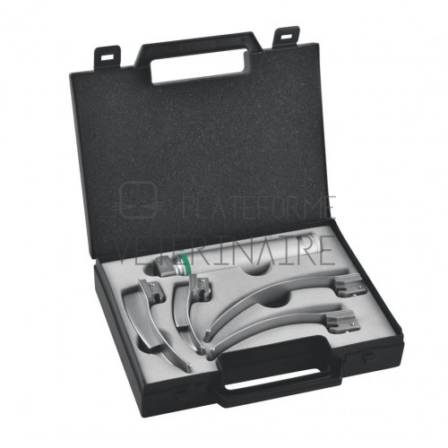 LARYNGOSCOPE 4 LAMES + MANCHE EN COFFRET