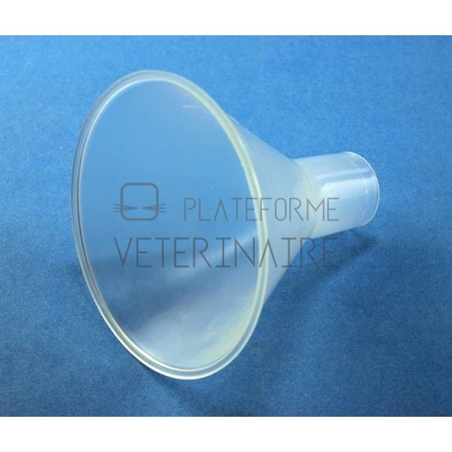 ENTONNOIR POLYPROPYLENE DIAM.100MM TIGE COURTE