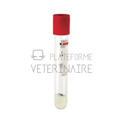 TUBE PRELEVEMENT VACUTEST 10ML SERUM/GEL (X 100)