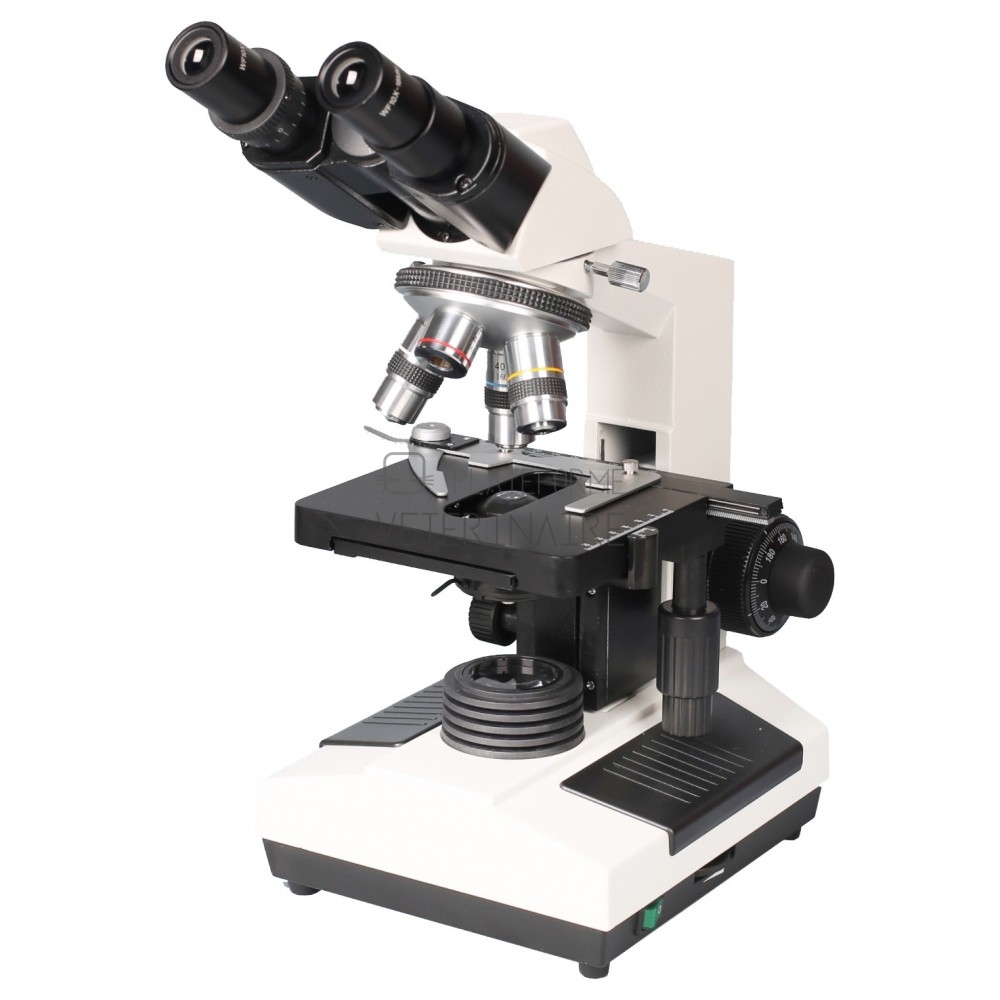 MICROSCOPE BINOCULAIRE 4 OBJECTIFS 4 -10 -40 -100IMM