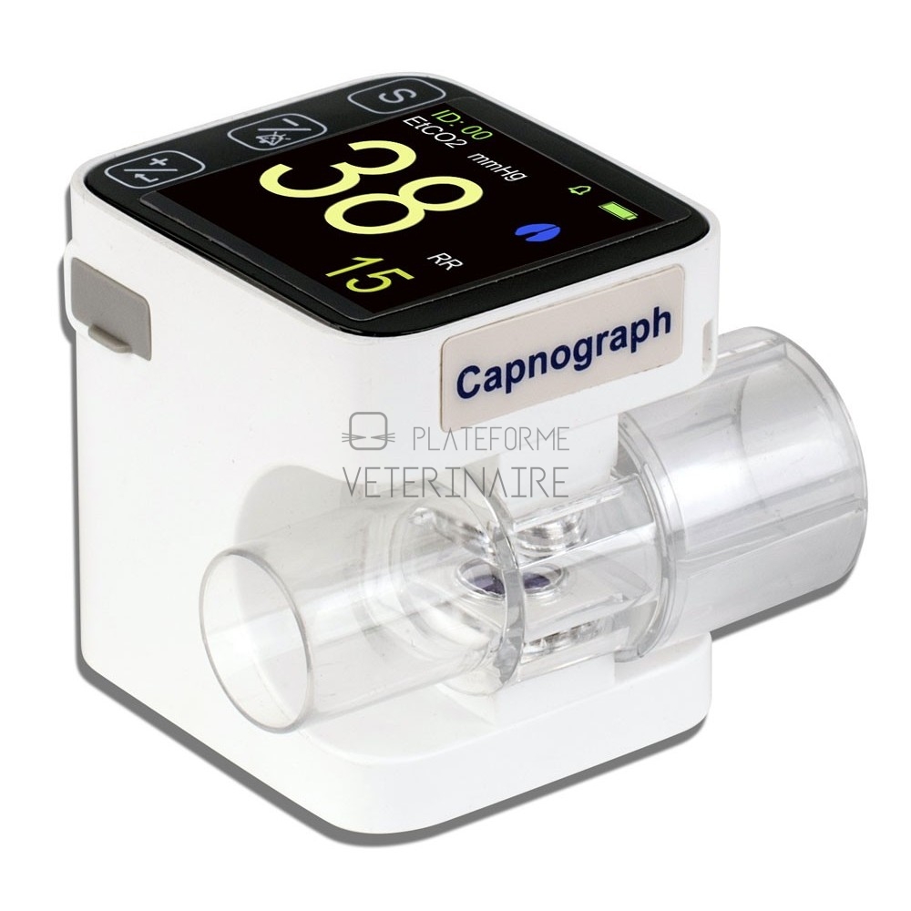 CAPNO CUBE VET ETCO2 + RESPIRATION