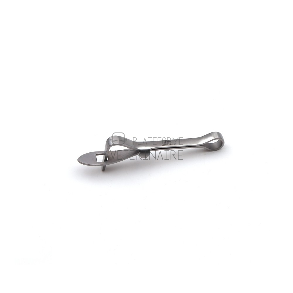 CLAMP OMBILICAL INOX DE BAR 9 CM