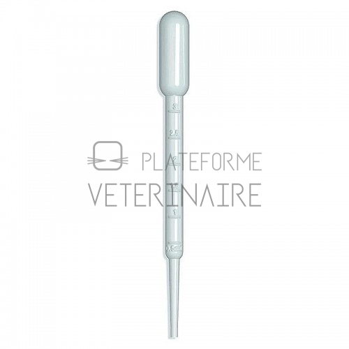 PIPETTE COMPTE-GOUTTE TRANSFERT STERILE  7ML/3,5ML (500)