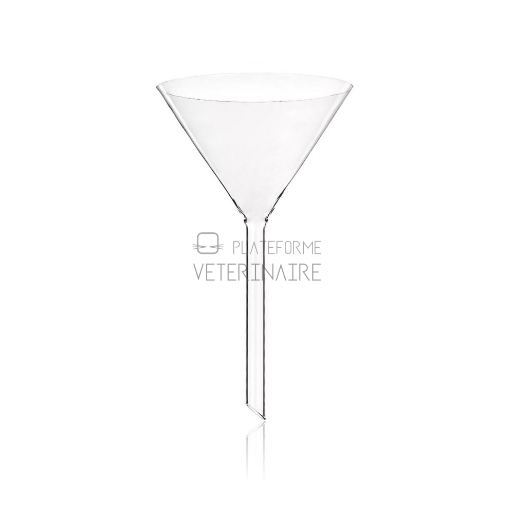 ENTONNOIR VERRE ANGLE 60° DIAM 100 MM / 190ML