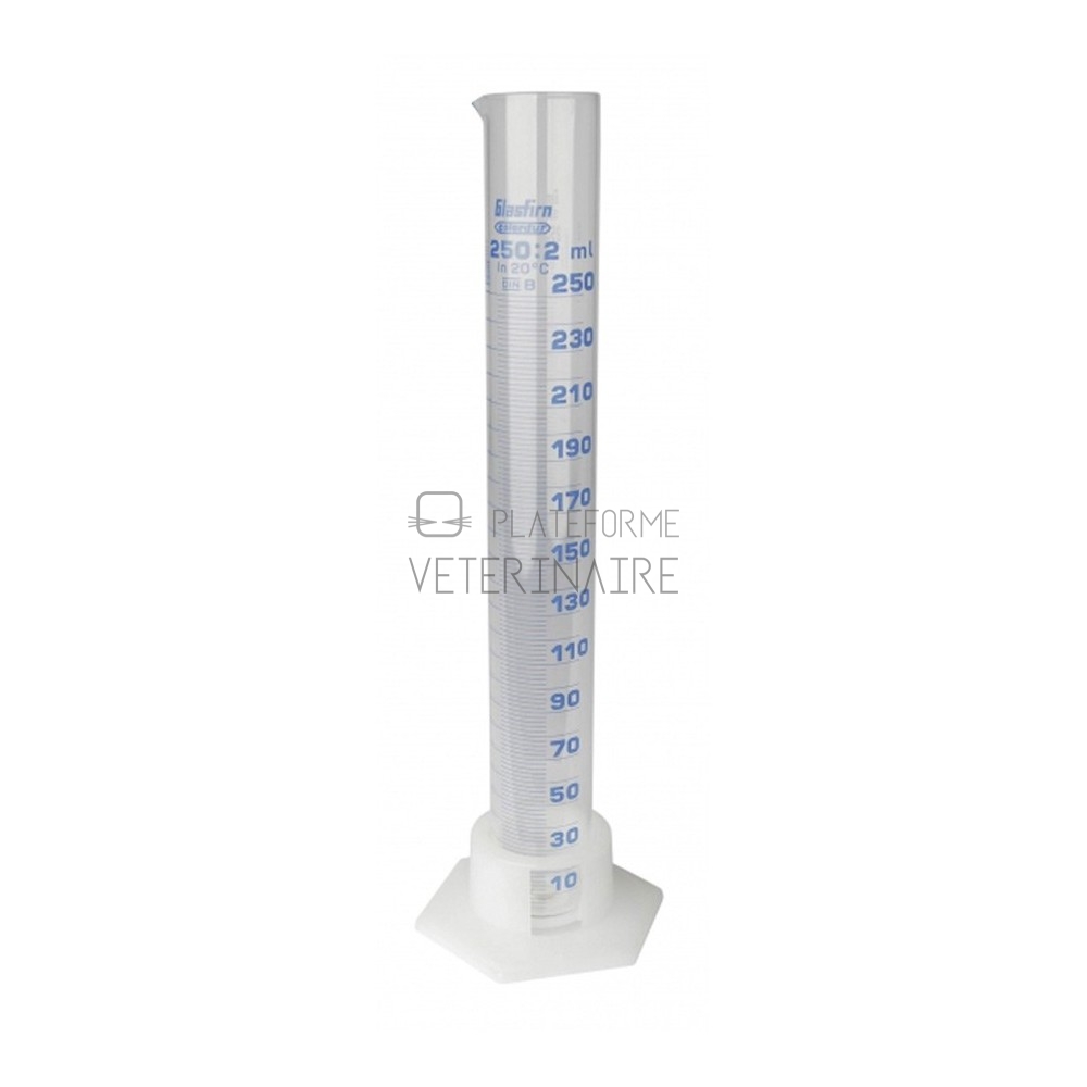 EPROUVETTE GRADUEE POLYPROPYLENE A BEC 250 ML EPROUVETTE GRADUEE POLYPROPYLENE A BEC 250 ML