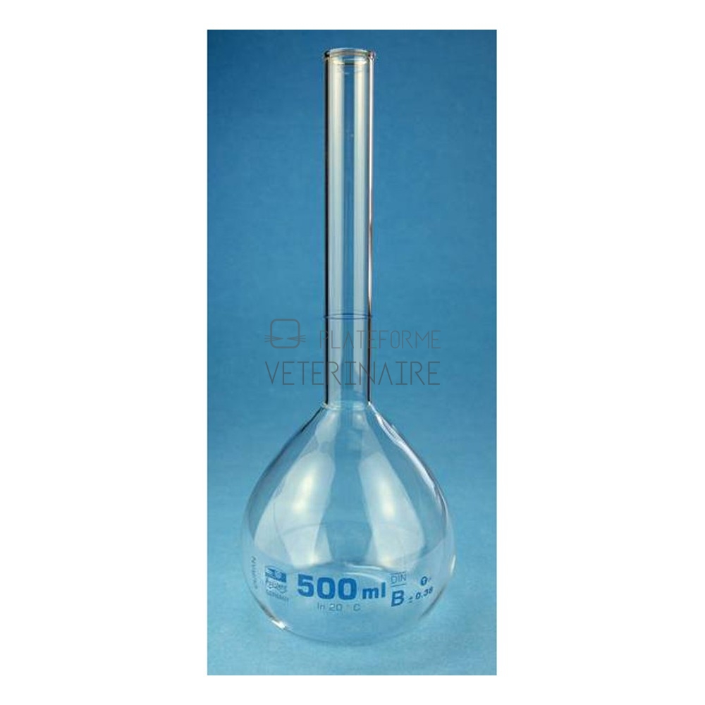 FIOLE JAUGEE COL OUVERT   50 ML