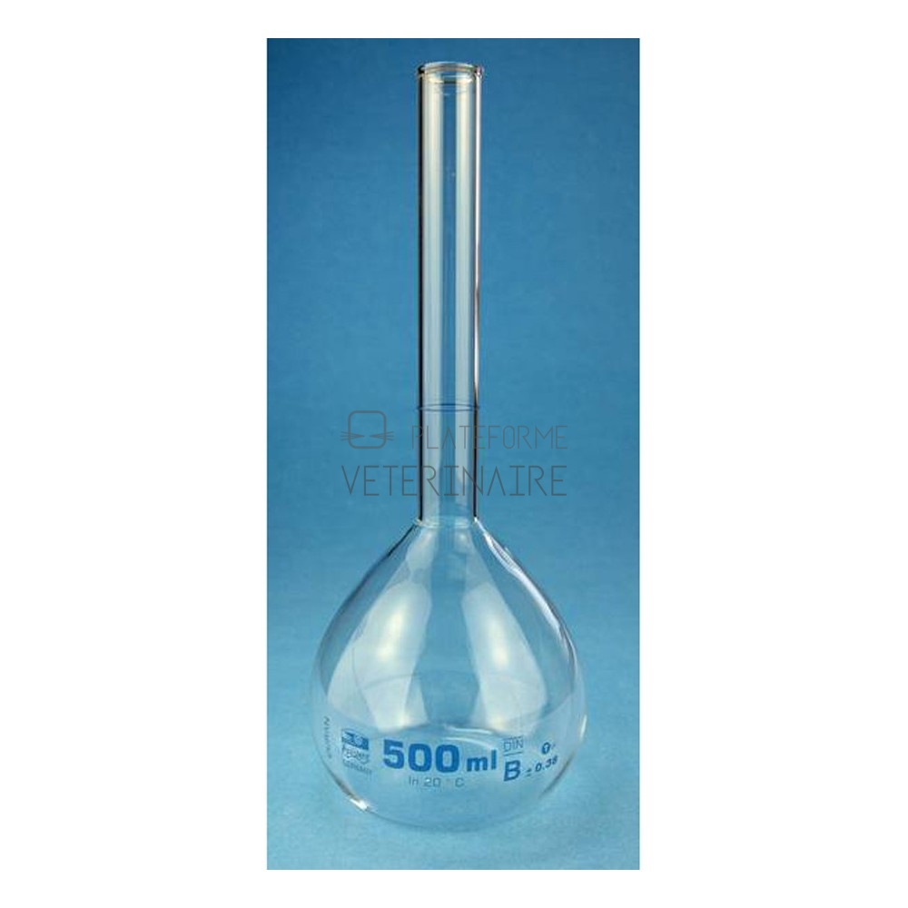 FIOLE JAUGEE COL OUVERT  100 ML