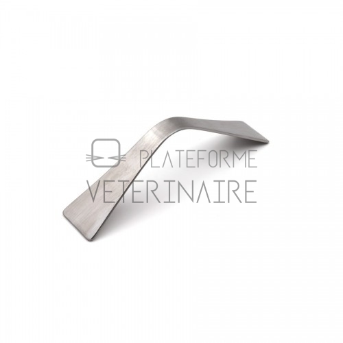 ABAISSE-LANGUE INOX ENFANT 15 CM COUDE ANGLE 135°