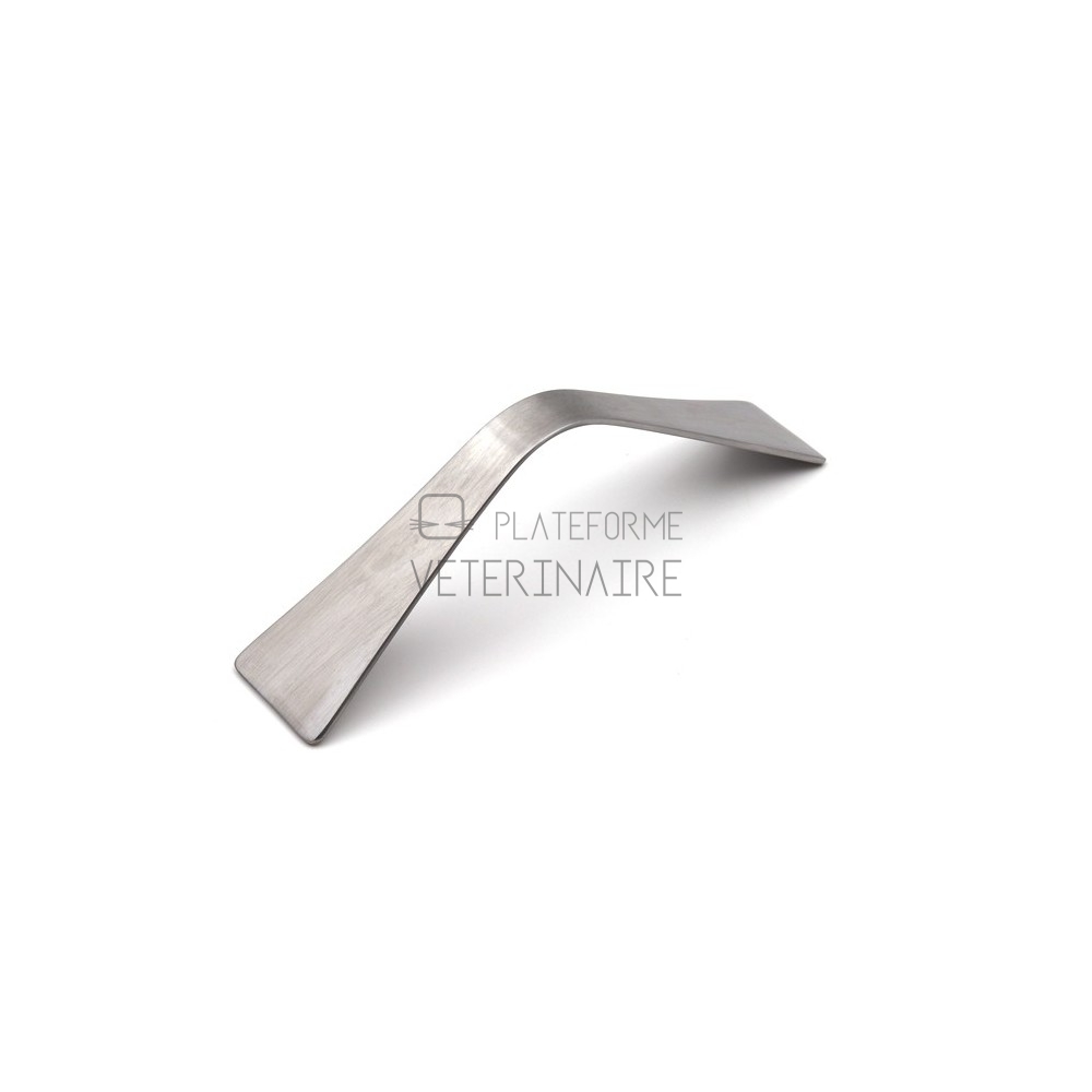 ABAISSE-LANGUE INOX ENFANT 15 CM COUDE ANGLE 135°