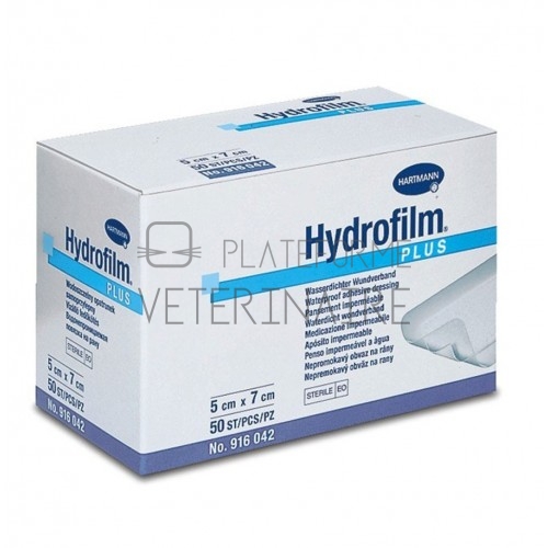 HYDROFILM PANS.ADHESIF STERILE FILM PE+COMP.5X7CM (X 50)