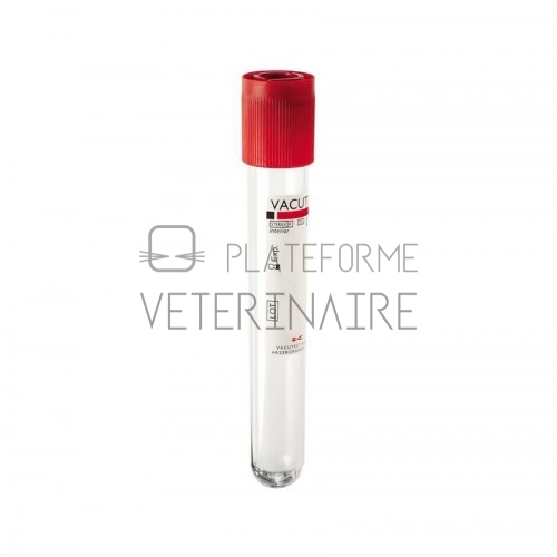 TUBE PRELEVEMENT VACUTEST 10ML SEC/SERUM (X 100)