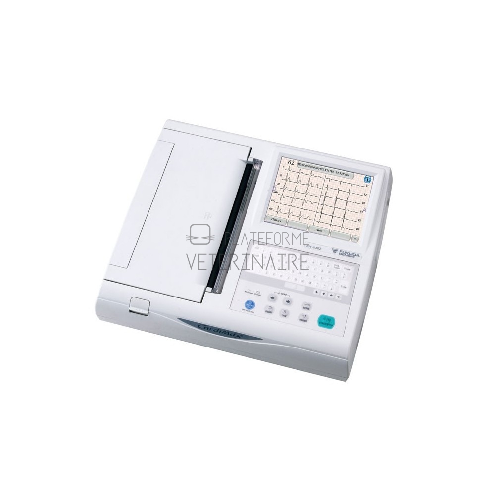 ELECTROCARDIOGRAPHE FUKUDA 8322 12 PISTES + INTERPRETATION