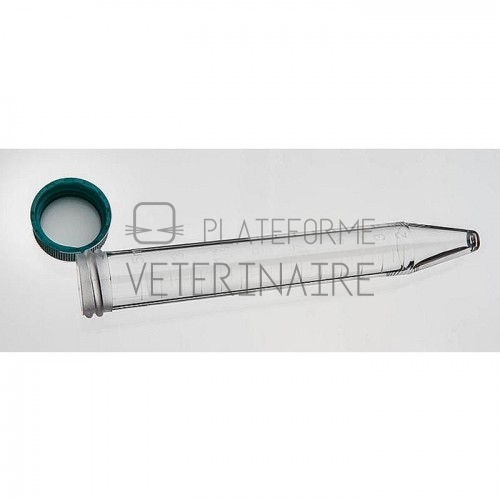 TUBE A CENTRIFUGER 15ML GRAD. PS FC CAPE VIS STERILE (X 500)