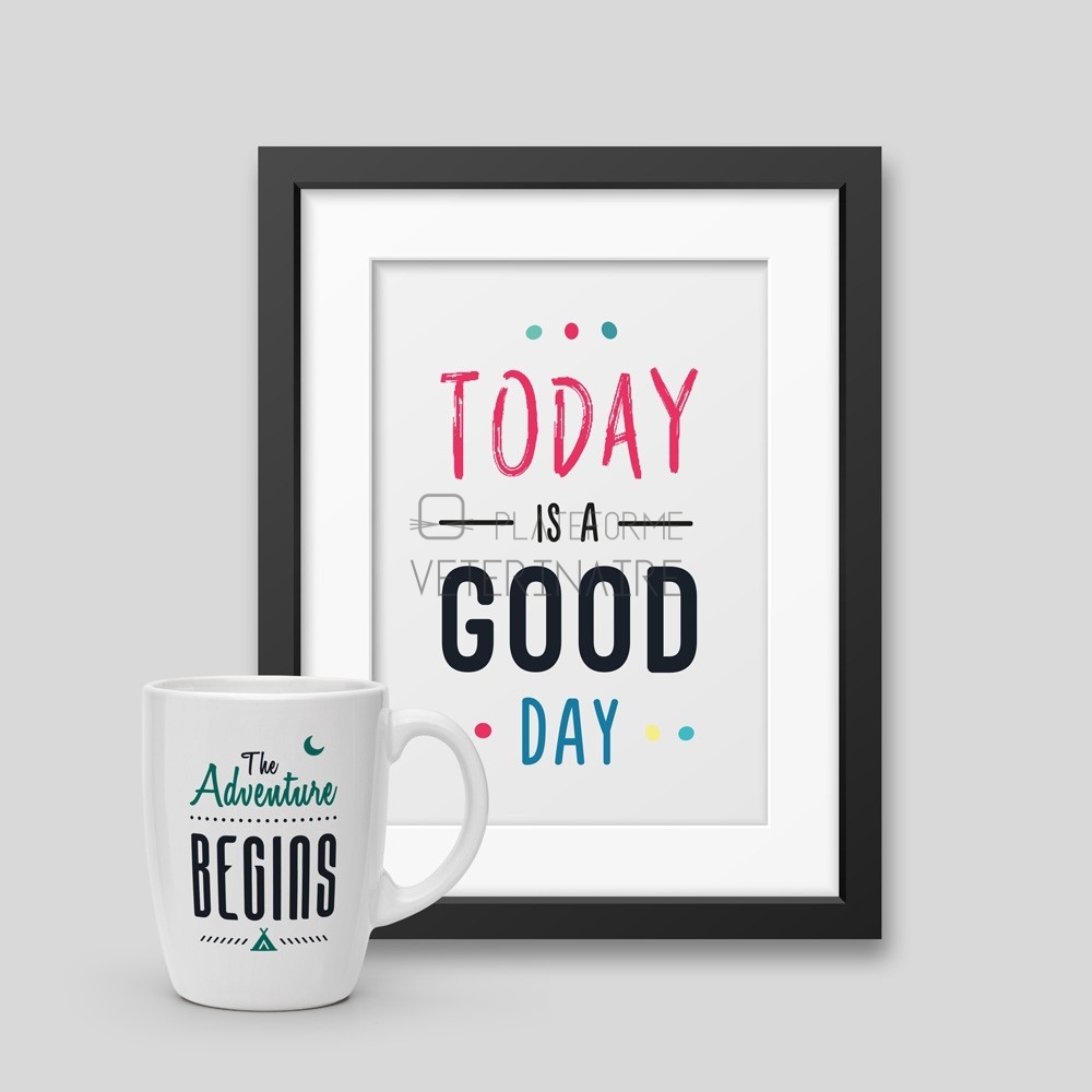 Pack Mug + Affiche encadrée Pack Mug + Affiche encadrée