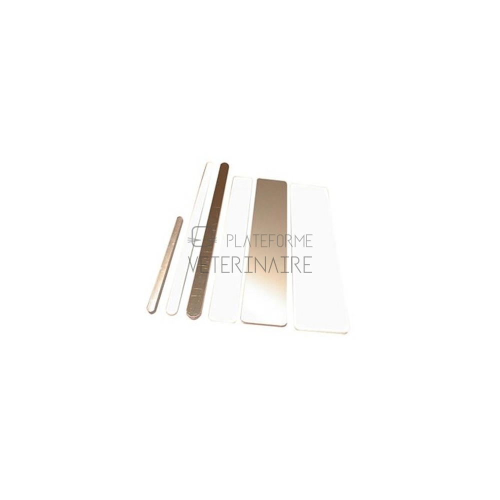 ATTELLE DR ISELIN ALUMINIUM ET MOUSSE  13 X 230 MM