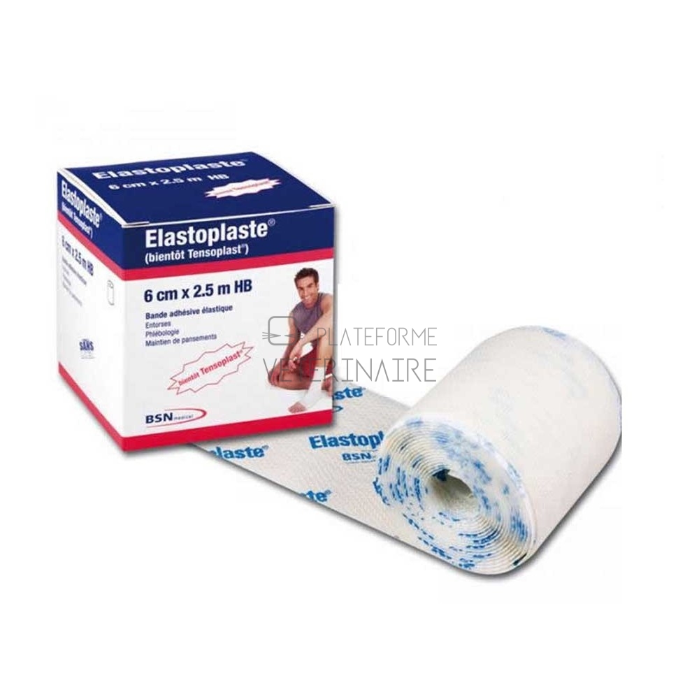 BANDE ELASTOPLASTE HYPOALLERGIQUE HB 2,50 M X 15CM