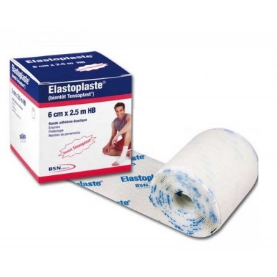 BANDE ELASTOPLASTE HYPOALLERGIQUE HB 2,50 M X 15CM