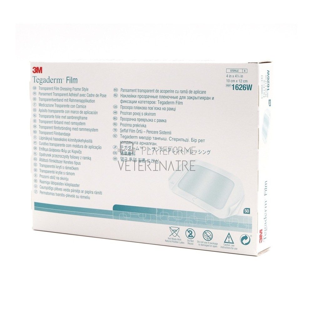 PANSEMENT STERILE TEGADERM 10CM X 12CM (X 50)