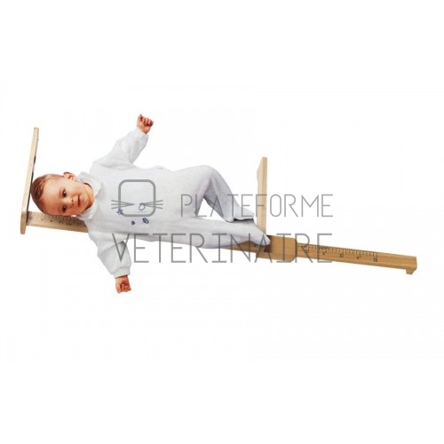 TOISE BEBE A POSER SUR TABLE - CAPACITE 1 M, EN BOIS