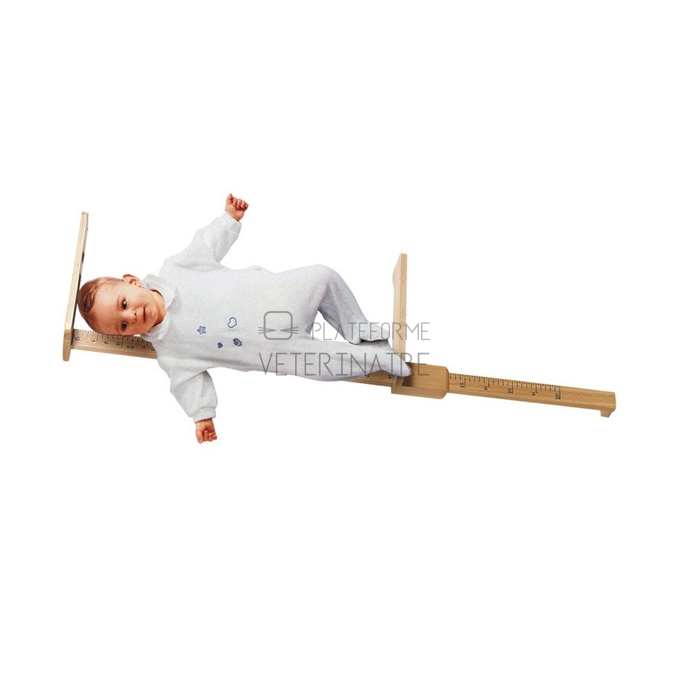 TOISE BEBE A POSER SUR TABLE - CAPACITE 1 M, EN BOIS