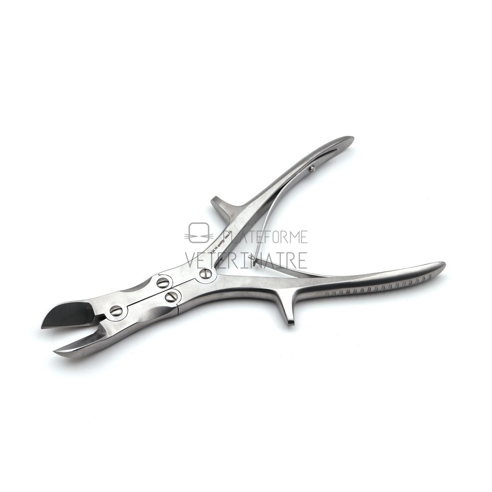 PINCE GOUGE LUER 4 ARTICULATIONS CBE 22 CM