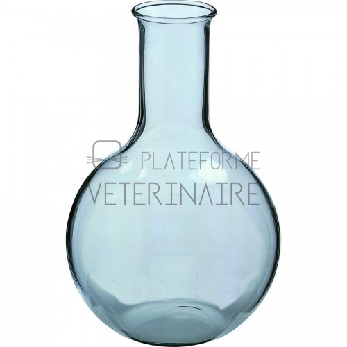 BALLON VERRE FOND PLAT 1000 ML COL ETROIT