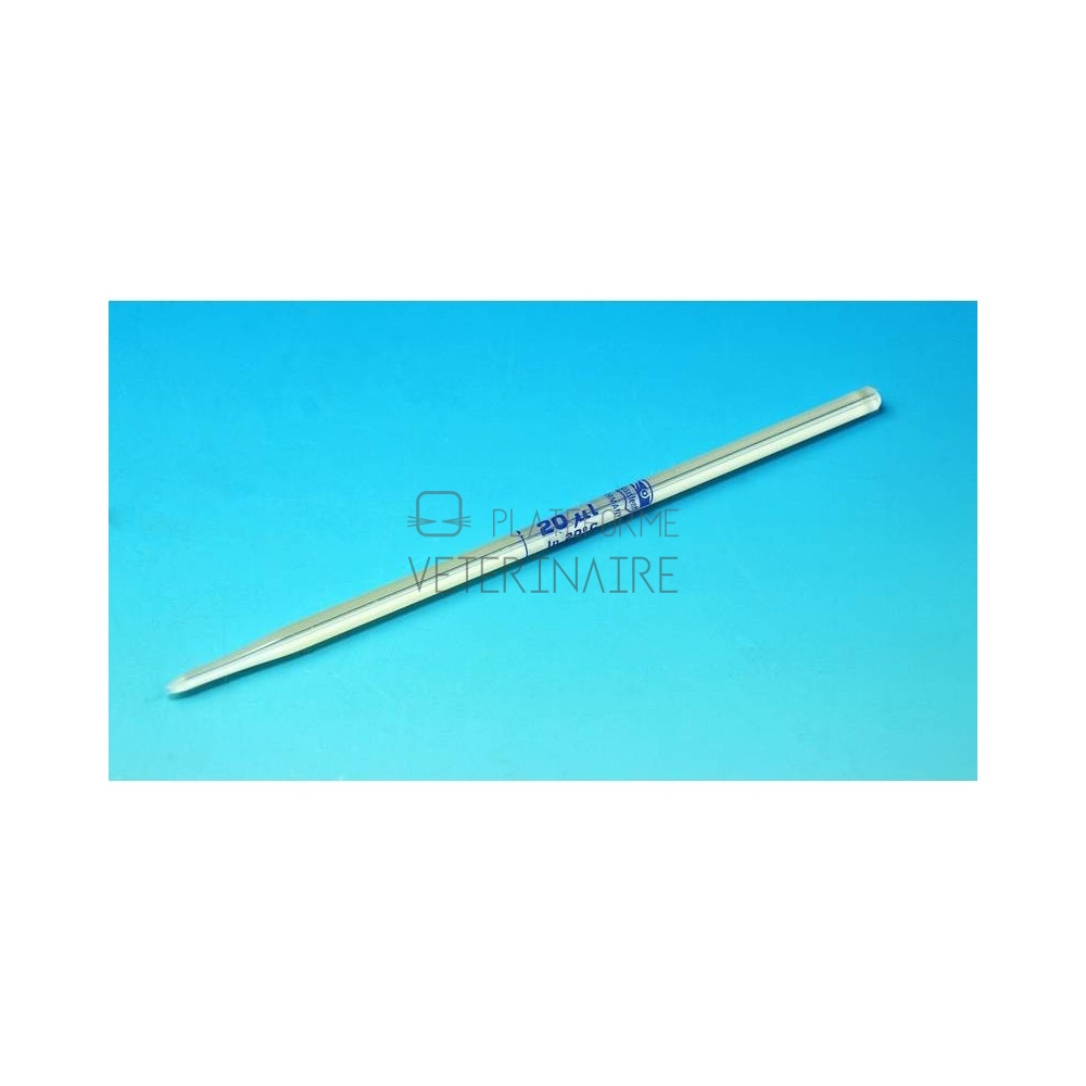 MICROPIPETTE EN VERRE GOWER (SAHLI) 20 µL