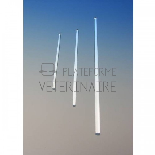 AGITATEUR VERRE DIAM. 6/7 LONG 250 MM (X 100)